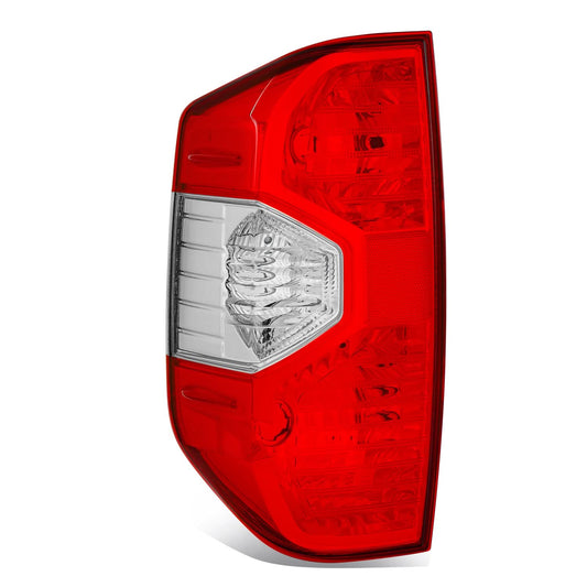 2014-2021 Toyota Tundra Passenger Side Tail Light Red Clear Lens
