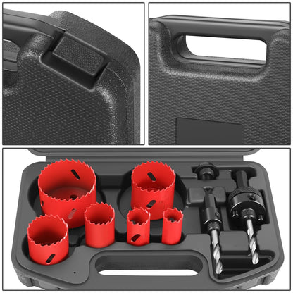 9-Piece Bi-Metal Hole Saw Set