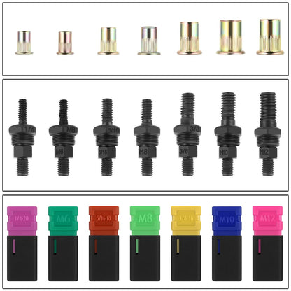 Heavy Duty 14" Three-in-One Hand Rivet Set