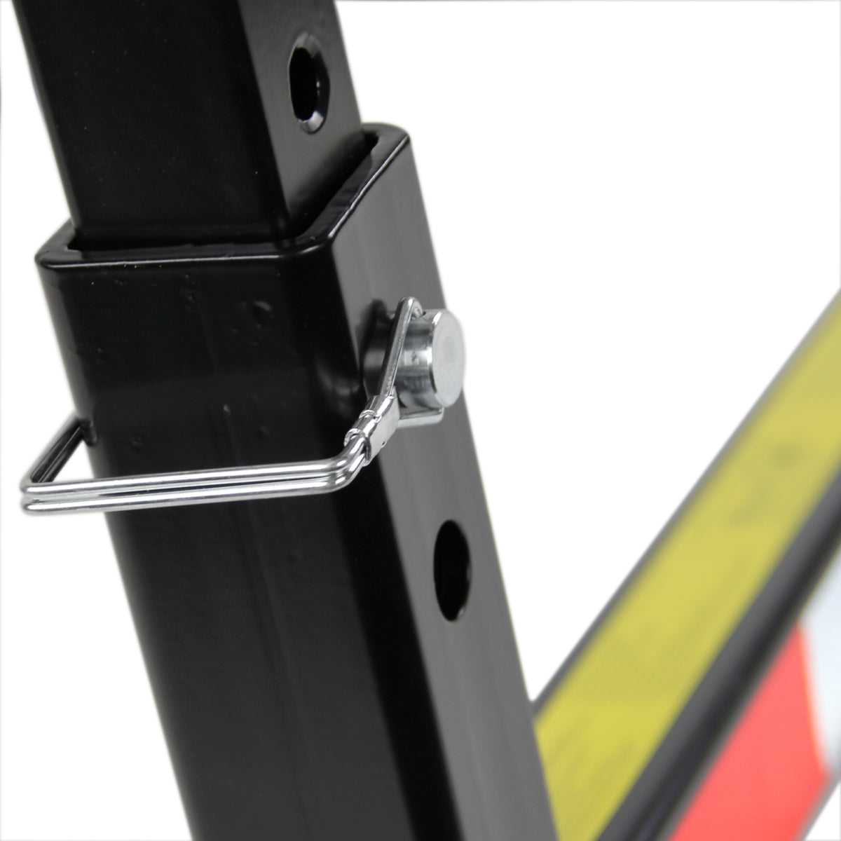 Universal Black Steel Adjustable Truck Bed 2" Hitch Extender