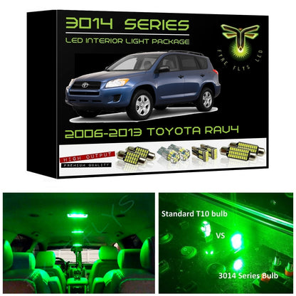 2006-2013 Toyota RAV4 Super Bright 3014 Series LED interior light kit