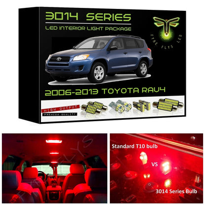 2006-2013 Toyota RAV4 Super Bright 3014 Series LED interior light kit