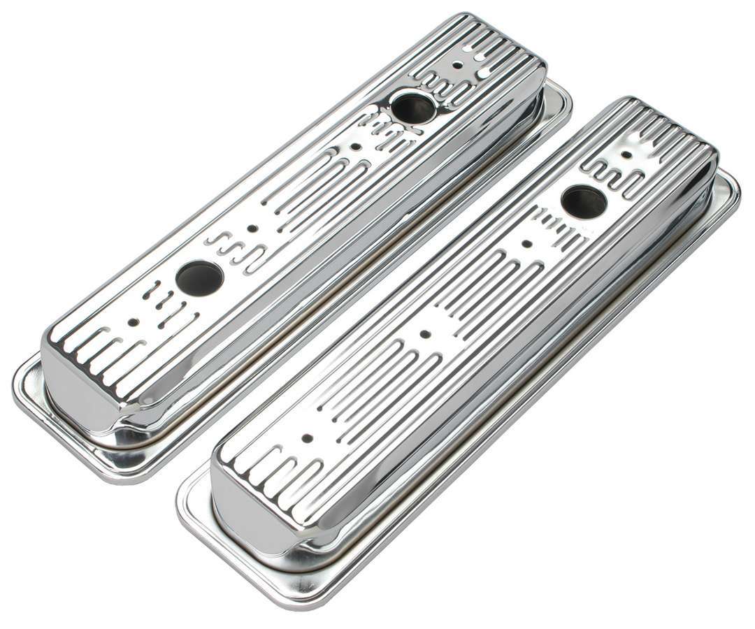 VALVE COVER CHROME SBC 87-UP