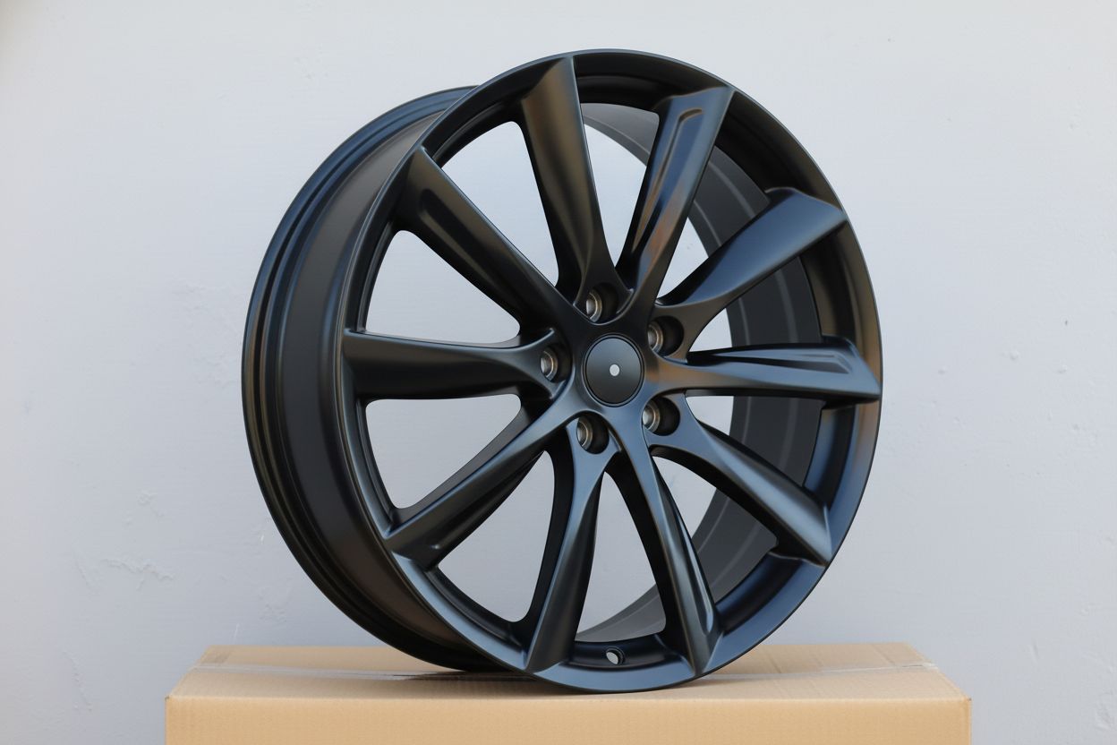 TS1 19x8.5 5x114.3 +35 64.1 Matte Black