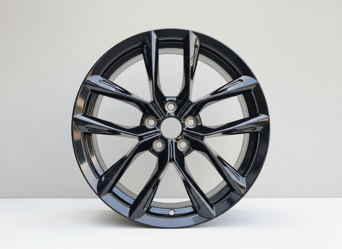 TS2 18x8.5 5x114.3 +35 64.1 Gloss Black