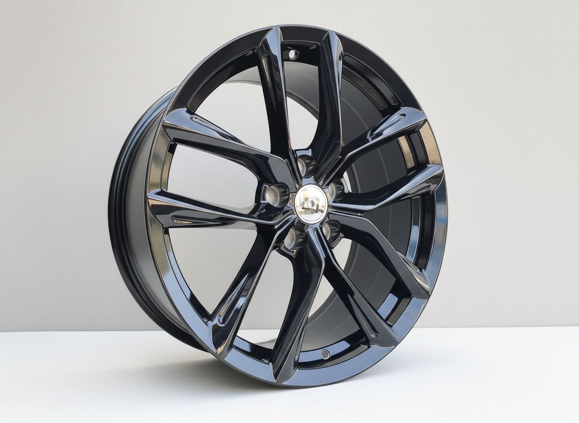 TS2 19x8.5 5x114.3 +35 64.1 Gloss Black