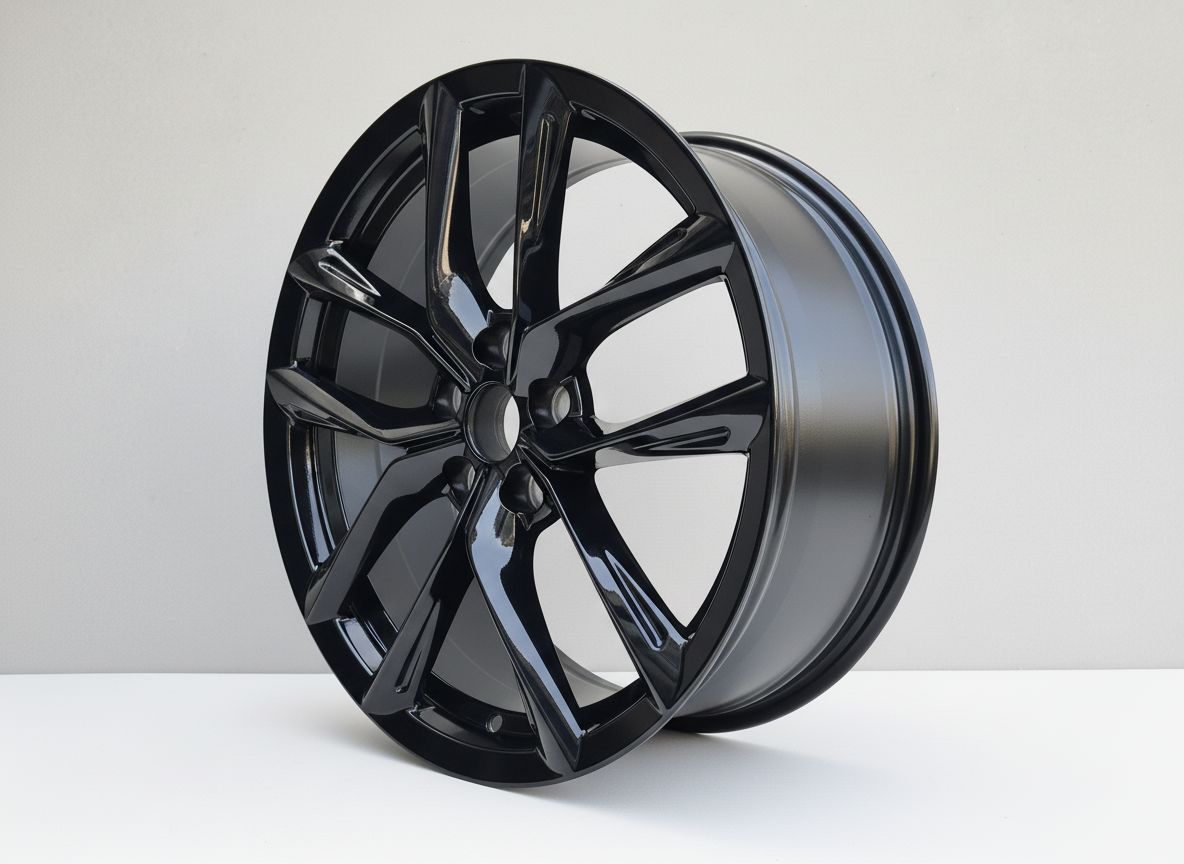 TS2 19x8.5 5x114.3 +35 64.1 Gloss Black
