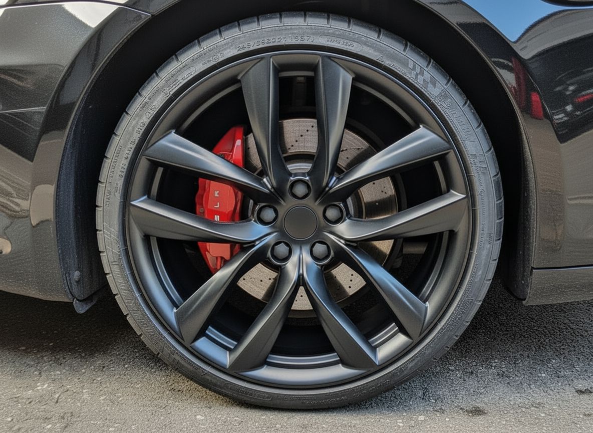 TS2 18x8.5 5x114.3 +35 64.1 Matte Black