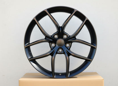 TS3 18x8.5 5x114.3 +38 64.1 Matte Black