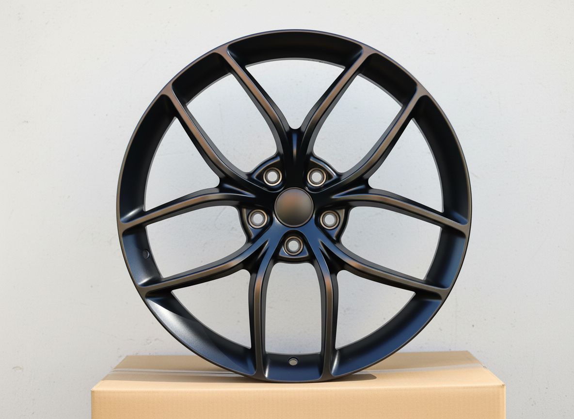 TS3 20x8.5 5x114.3 +35 64.1 Matte Black