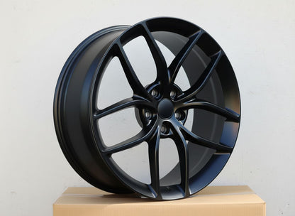 TS3 18x8.5 5x114.3 +38 64.1 Matte Black