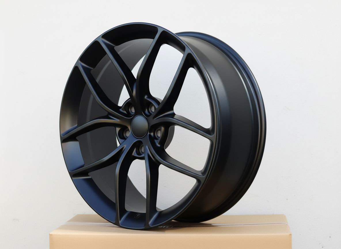 TS3 20x8.5 5x114.3 +35 64.1 Matte Black
