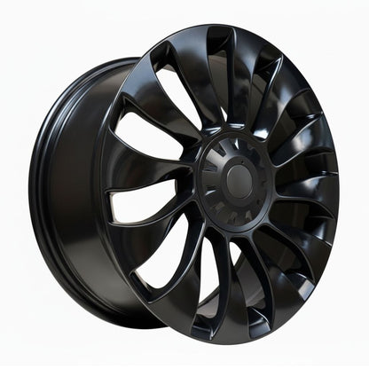 TS4 19x8.5 5x114.3 +35 64.1 Gloss Black