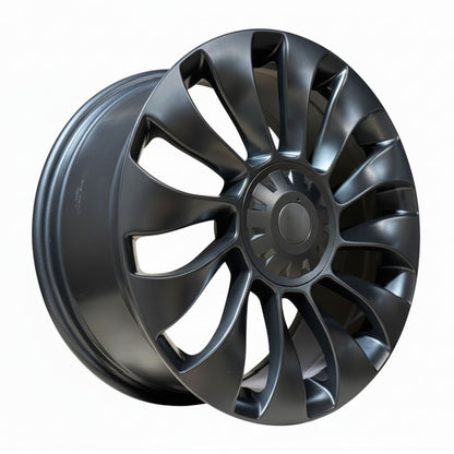 TS4 19x8.5 5x114.3 +35 64.1 Matte Black