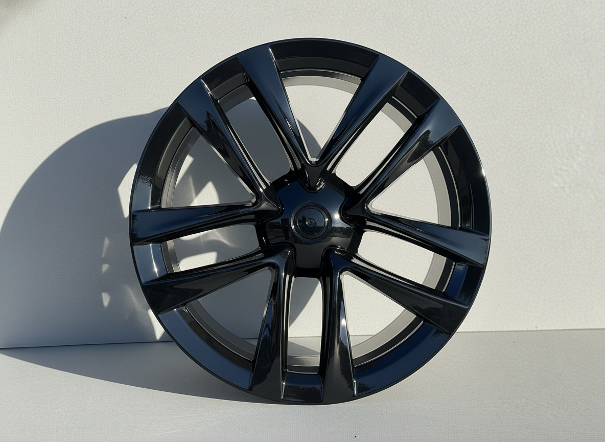 TS6 22x9 5x120 +35 64.1 Gloss Black