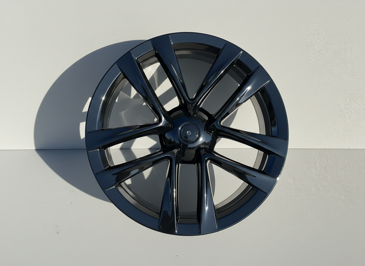 TS6 22x9 5x120 +35 64.1 Gloss Black