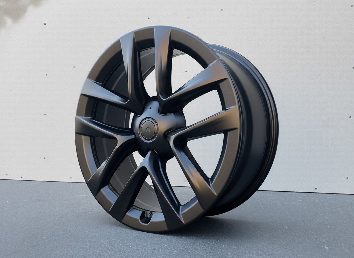 TS6 22x9 5x120 +35 64.1 Matte Black