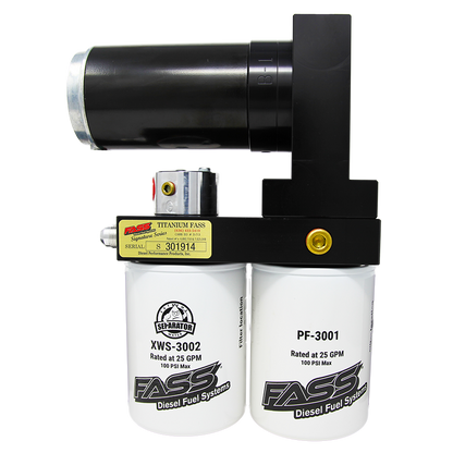 FASS 00-05 Ford Excursion Powerstroke 140gph/65psi Titanium Fuel Air Separation System TS F15 140G