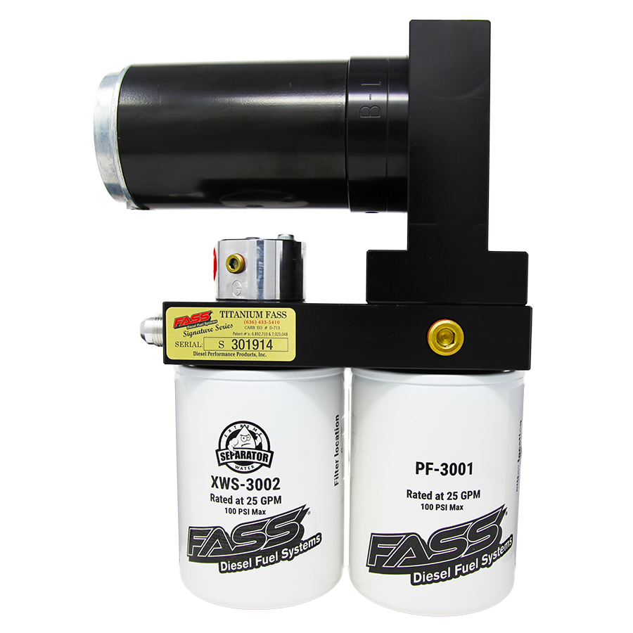FASS 00-05 Ford Excursion Powerstroke 240gph/65psi Titanium Fuel Air Separation System TS F15 240G