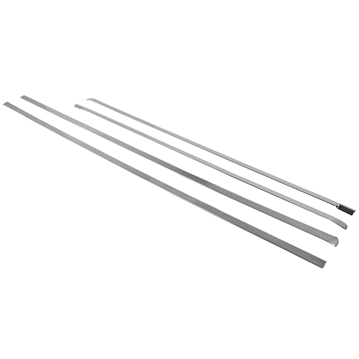 2007-2009 Chevrolet Avalanche/Suburban Stainless Steel Side Door Trim Set - 4PC