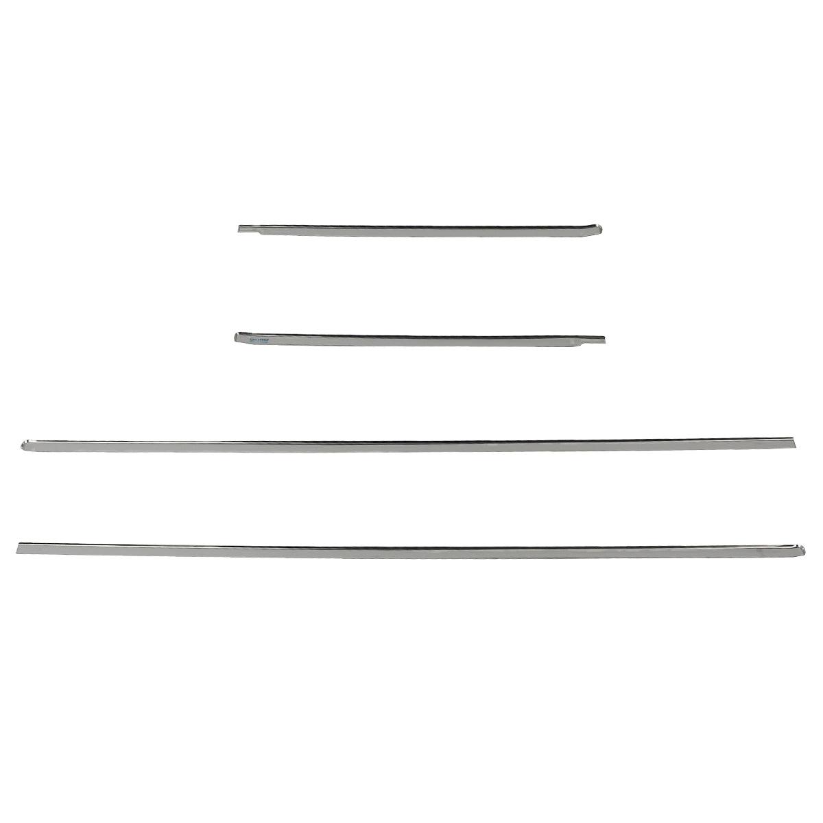 2007-2009 Chevrolet Tahoe Stainless Steel Side Door Trim Set - 4PC