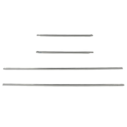 2007-2009 Chevrolet Tahoe Stainless Steel Side Door Trim Set - 4PC
