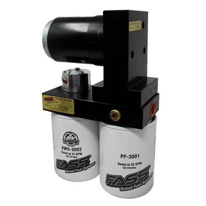 FASS 89-93 Dodge 2500/3500 Cummins 165gph Titanium Series Plus Fuel Air Separation System