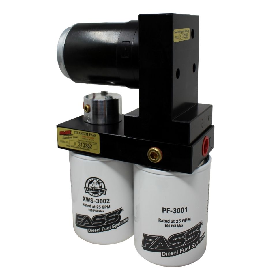 FASS 00-05 Ford Excursion Powerstroke 240gph/65psi Titanium Plus Fuel Air Separation System