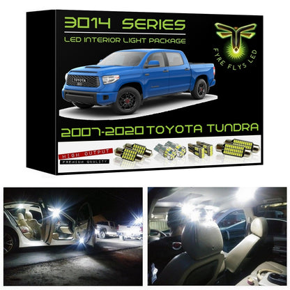 2007-2021 Toyota Tundra Super Bright 3014 Series LED interior light kit