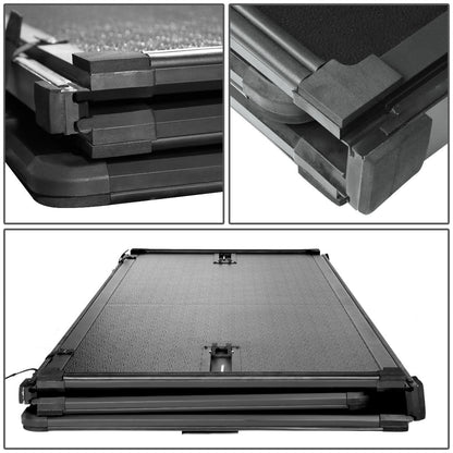 07-18 Chevy Silverado GMC Sierra Hard Tri-Fold Tonneau Cover