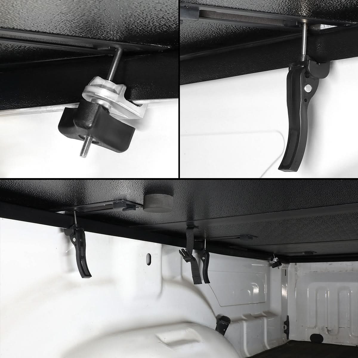 88-01 Chevy C/K 1500 2500 3500 Hard Tri-Fold Tonneau Cover 6.5FT