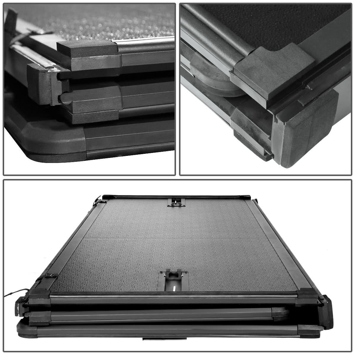 2016-2021 Toyota Tacoma Hard Tri-Fold Tonneau Cover - 6FT Bed