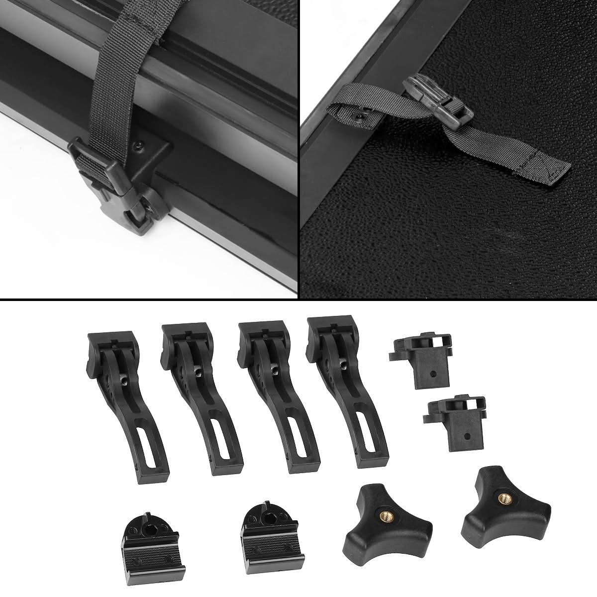 2007-2021 Toyota Tundra Hard Tri-Fold Tonneau Cover 8FT Bed