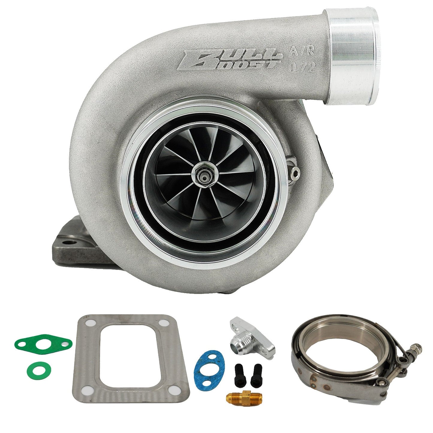 GT35 GTX3582 Billet Wheel Turbo .63 AR T3 Vband Turbine Housing Anti-Surge US V2