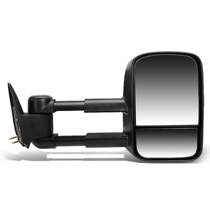 1999-2006 Chevrolet Silverado Towing Mirror - Manual Right Side Black
