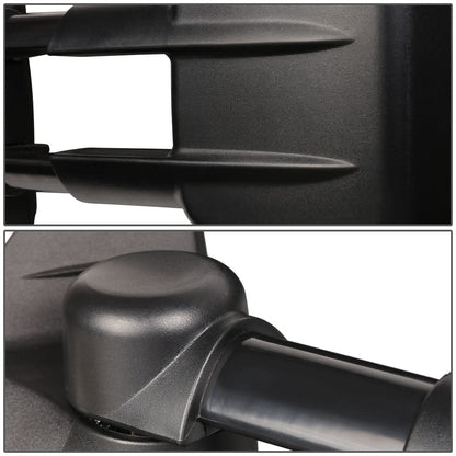 2007-2013 Chevrolet Silverado Left Towing Mirror Powered Heated Black
