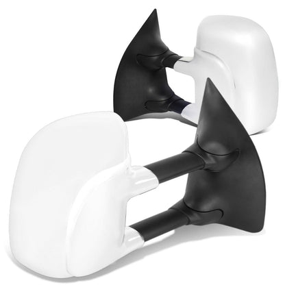 99-07 Ford F-250 F-350 F-450 F-550 Super Duty Towing Mirrors - Chrome