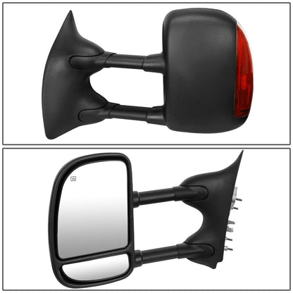 99-07 Ford F-250 F-350 F-450 F-550 Super Duty Left Towing Mirror Powered