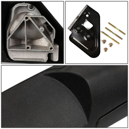 94-02 Dodge Ram Manual Towing Mirrors - Black Pair
