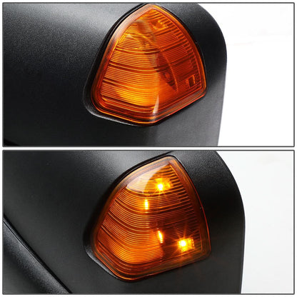 09-16 Dodge Ram Powered Heated LED Towing Mirrors - Black