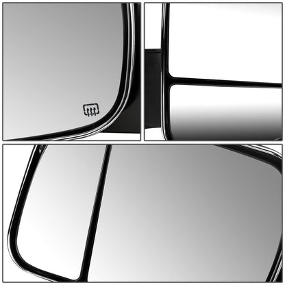 09-16 Dodge Ram Powered Heated Towing Mirrors w/ LED Signal Chrome