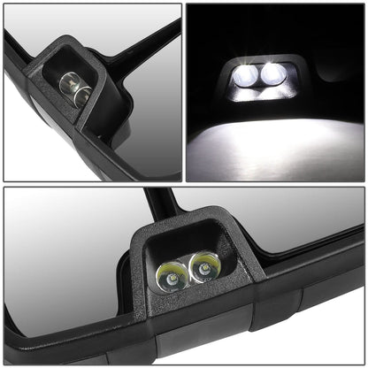 03-07 Chevy Silverado Sierra Tahoe Suburban Powered Heated LED Towing Mirrors