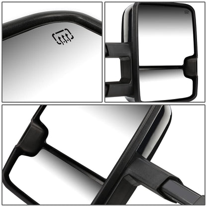 14-17 Chevrolet Silverado GMC Sierra Towing Mirrors Heated Powered