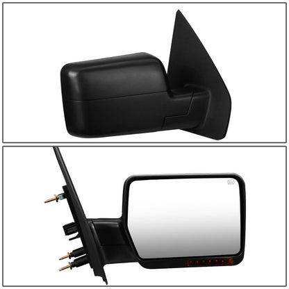 2004-2006 Ford F-150 Right Towing Mirror - Powered Heated Amber Signal