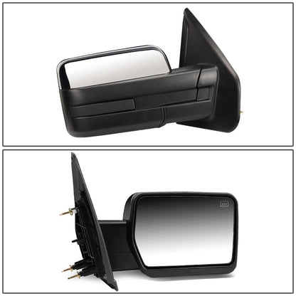 2004-2014 Ford F-150 Right Towing Mirror - Powered Heated Chrome