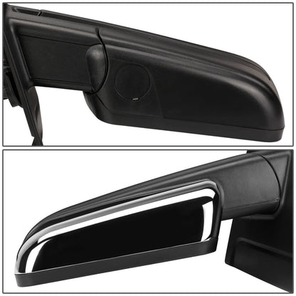 2004-2014 Ford F-150 Left Towing Mirror Manual Chrome