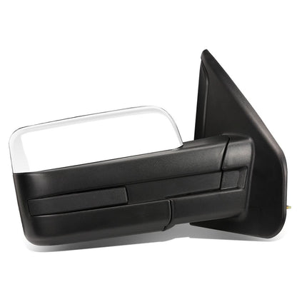 04-14 Ford F-150 Manual Towing Mirror - Right Chrome