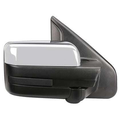 04-14 Ford F-150 Manual Towing Mirror - Right Chrome