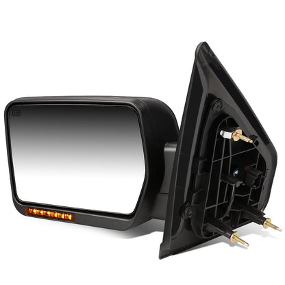 2004-2014 Ford F-150 Left Towing Mirror - Powered Heated Amber Signal