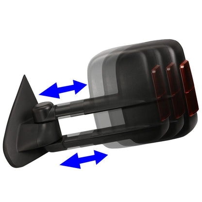 14-20 Chevrolet Silverado GMC Sierra Powered Heated Towing Mirrors